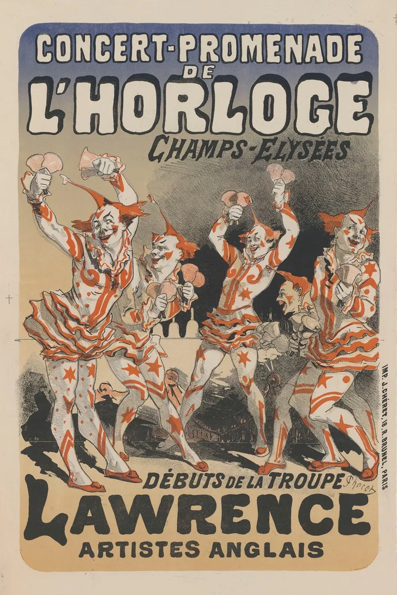 Concert Promenade De Lhorloge Debuts De La Troupe Lawrence Artistes Anglais