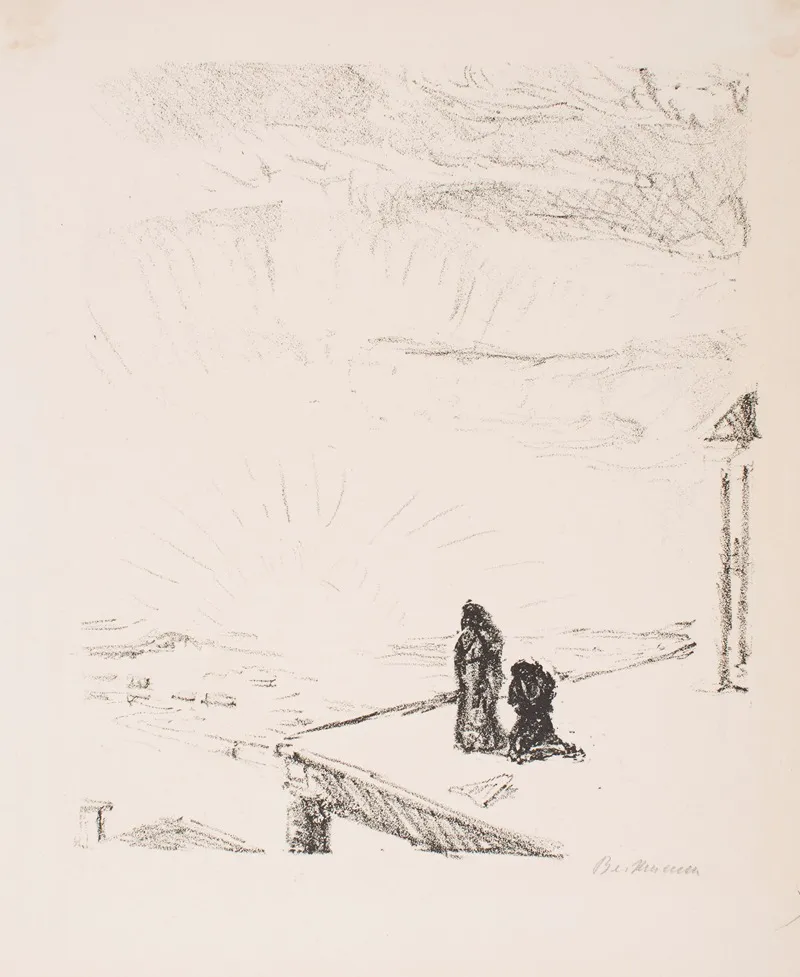 Conclusion Plate 9 From The Series The Return Of Eurydice Three Cantos