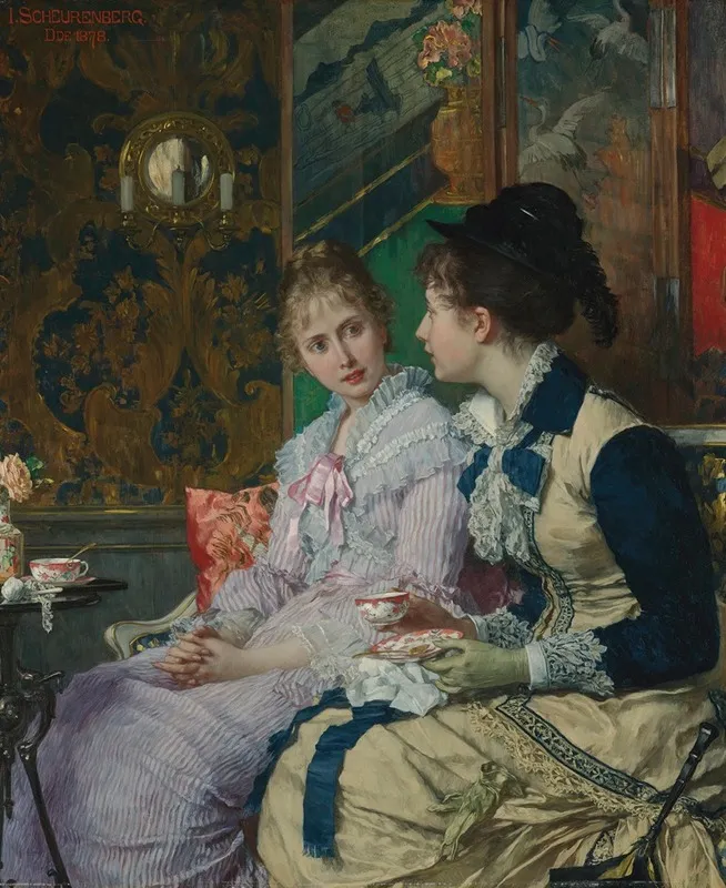 Confidences 5 Wall Art by Joseph Scheurenberg - High-Resolution Digital Print
