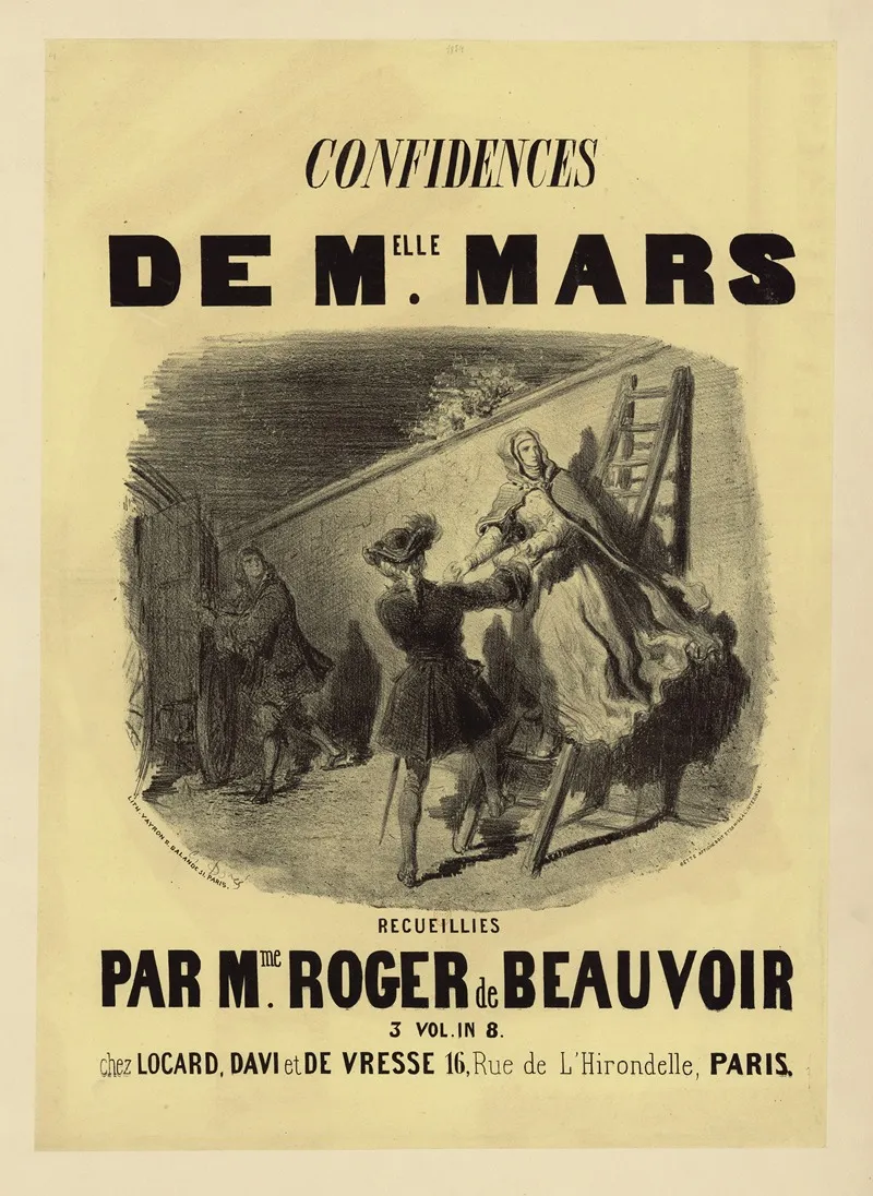 Confidences De M Lle Mars
