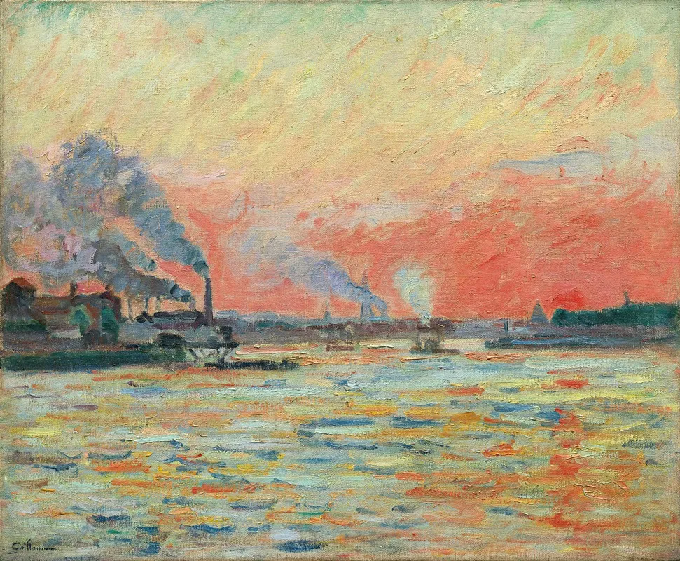 Confluent De La Seine Et De La Marne A Ivry