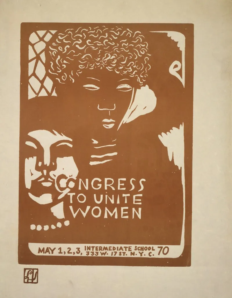 Congress To Unite Women Wall Art by Lucia Vernarelli - High-Resolution Digital Print