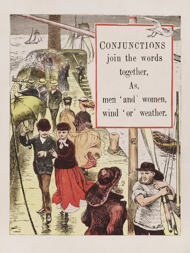 Conjunctions Wall Art by Walter Crane - High-Resolution Digital Print