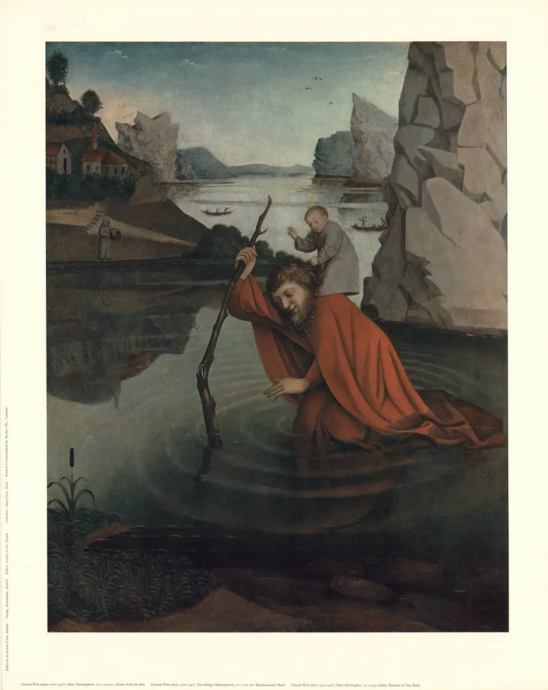 Conrad Witz Saint Chrostopher