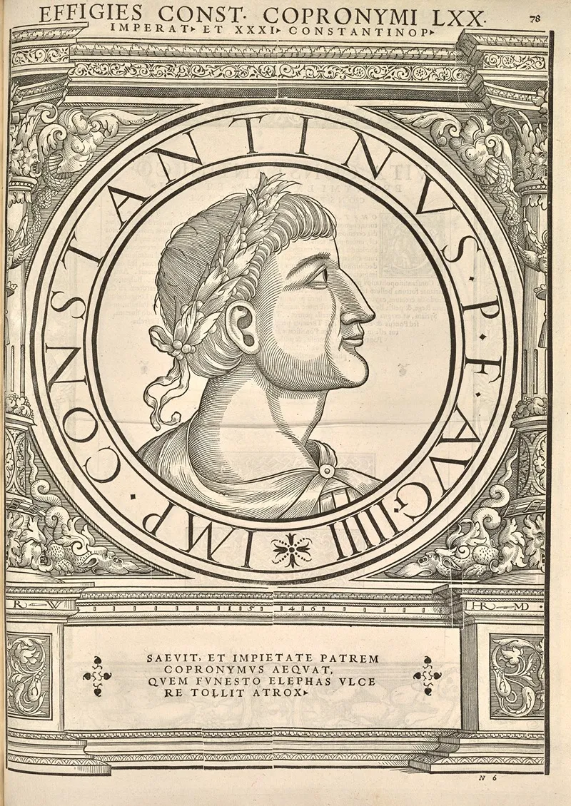 Constantine V Copronymus Wall Art by Jacopo Strada - High-Resolution Digital Print