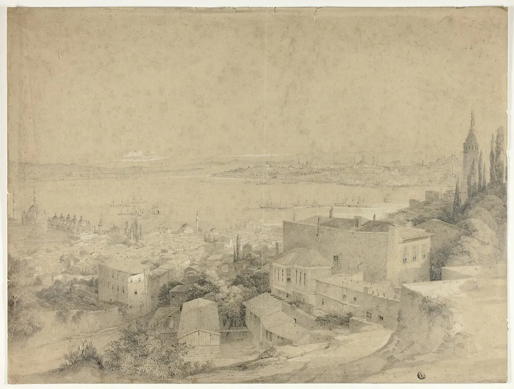Constantinople 2 Wall Art by David Roberts - High-Resolution Digital Print