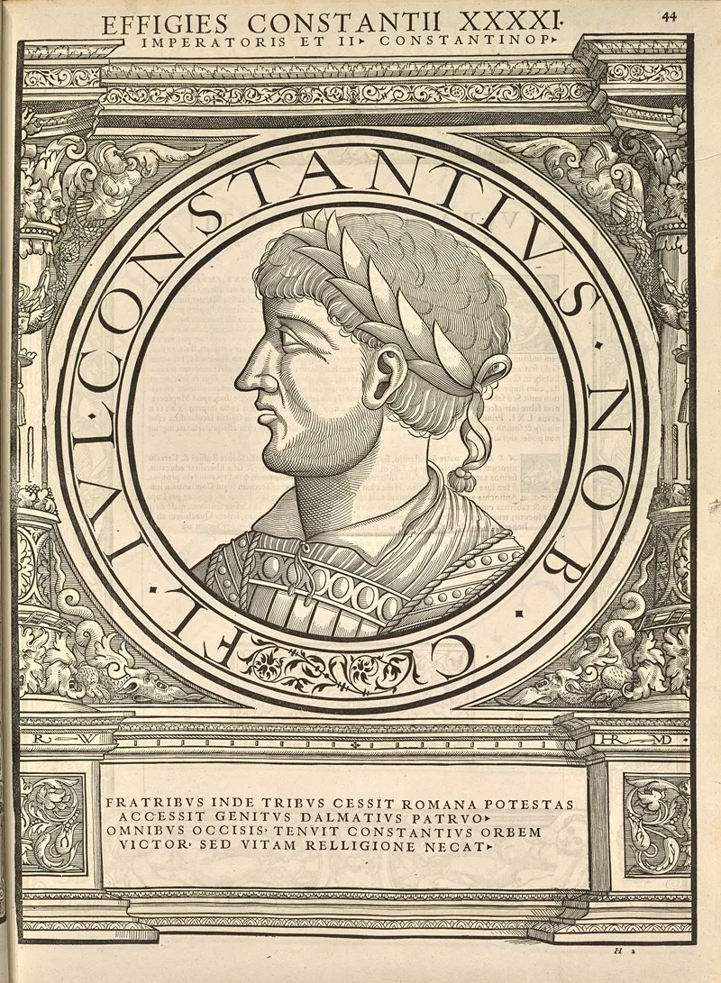 Constantius Ii Wall Art by Jacopo Strada - High-Resolution Digital Print