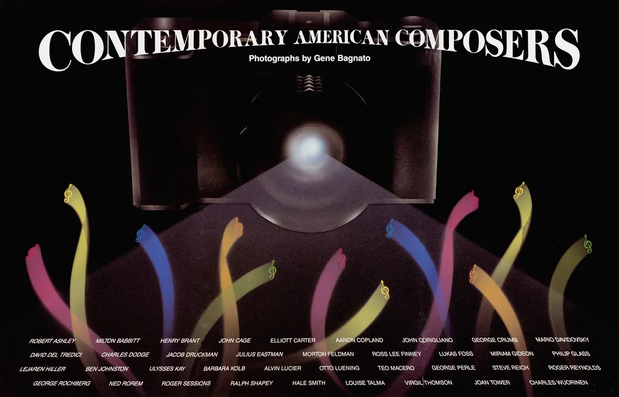Contemporary American Composers Photographs By Gene Bagnato