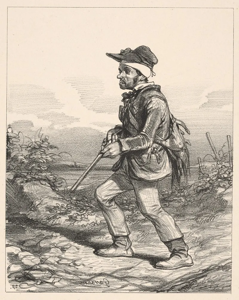 Contemporary Types Mr Gontard Of Clos Gorges Rich Proprietor Eligible Voter Going Hunting At Dawn