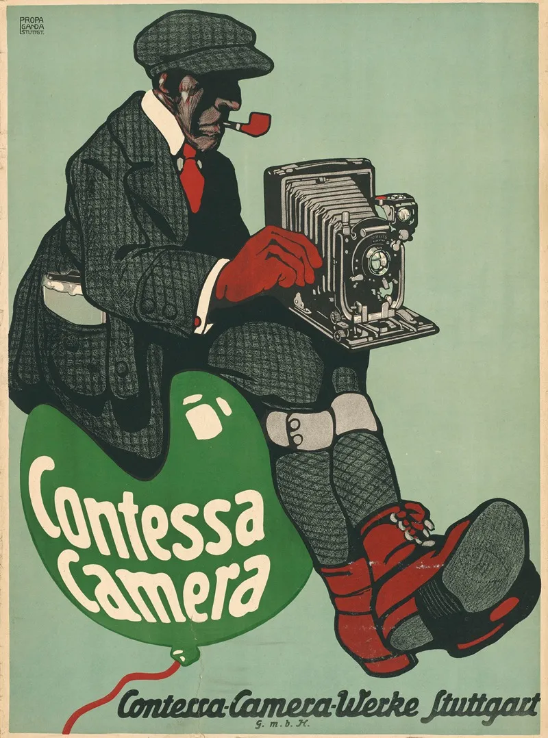 Contessa Camera Werke Stuttgart Wall Art by Anonymous - High-Resolution Digital Print