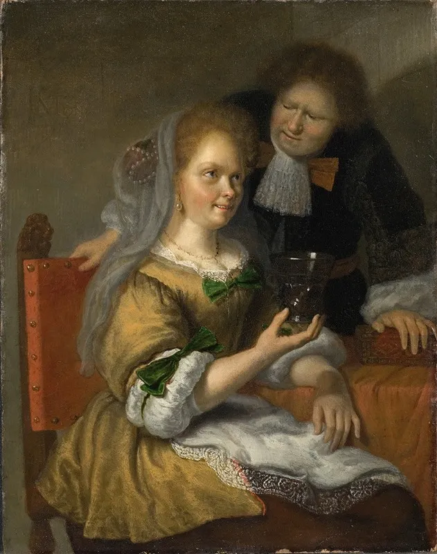Conversation Piece 6 Wall Art by Bartholomeus Maton - High-Resolution Digital Print