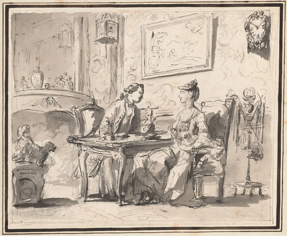 Conversation Piece 8 Wall Art by Sigmund Freudenberger - High-Resolution Digital Print