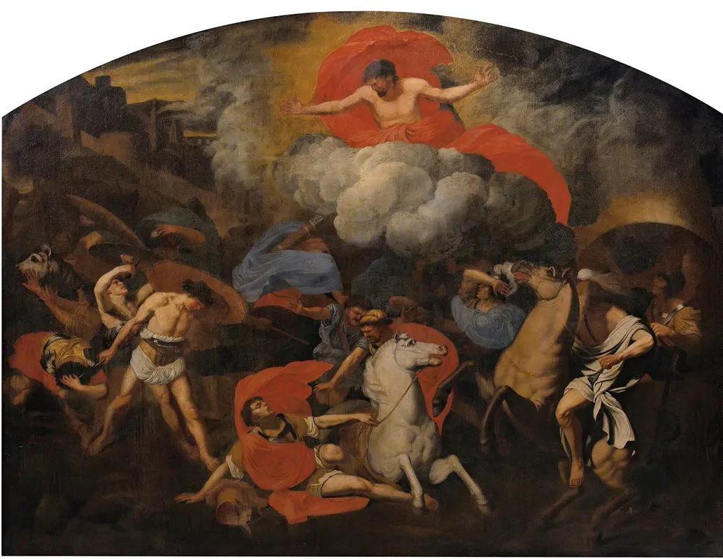 Conversion Of Saint Paul Wall Art by Bertholet Flemalle - High-Resolution Digital Print
