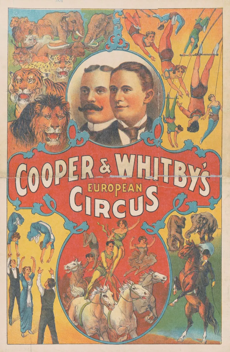 Cooper And Whitbys European Circus Wall Art by Russell, Morgan &amp; Co. - High-Resolution Digital Print