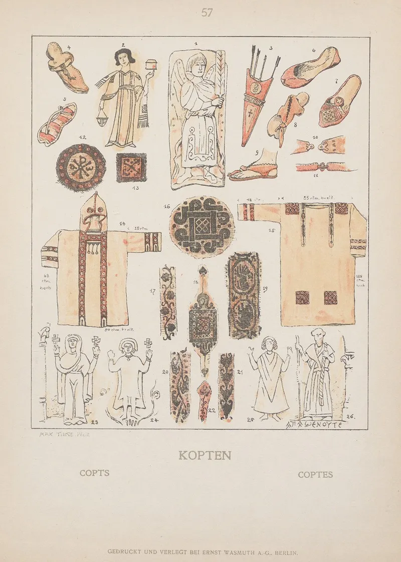 Copts Wall Art by Adolf Rosenberg - High-Resolution Digital Print