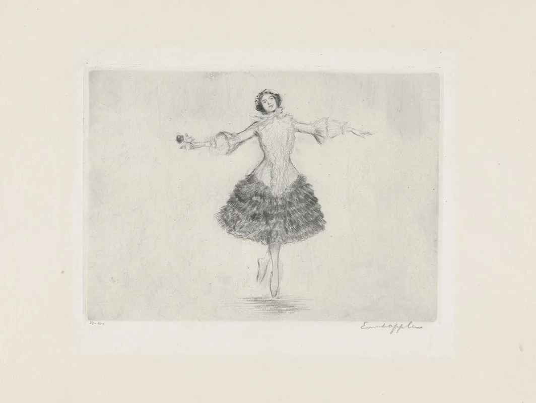 Coquette 2 Wall Art by Ernst Oppler - High-Resolution Digital Print