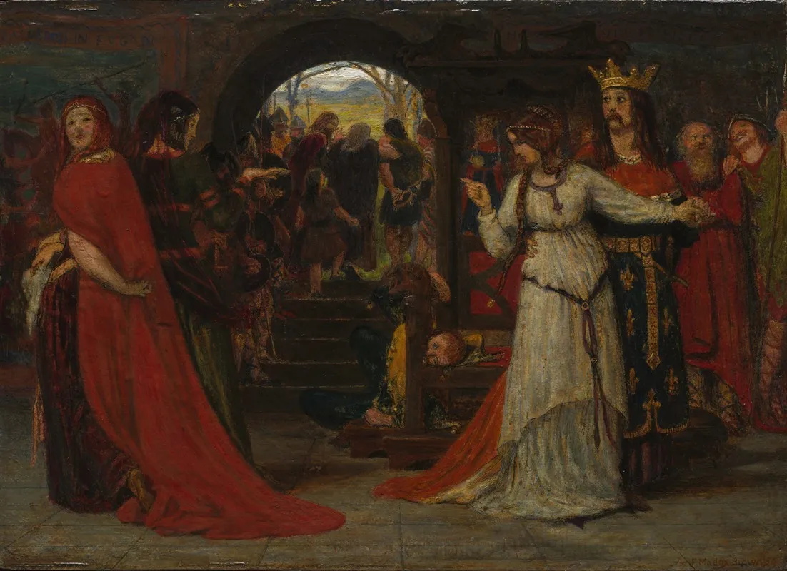 Cordelia Parting From Her Sisters