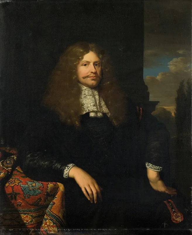 Cornelis Backer 1633 1681 Wall Art by Jan Van Mieris - High-Resolution Digital Print