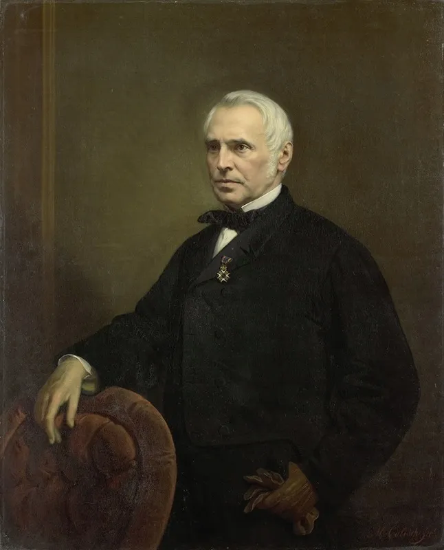 Cornelis Outshoorn 1810 75 Engineer And Architect Wall Art by Moritz Calisch - High-Resolution Digital Print