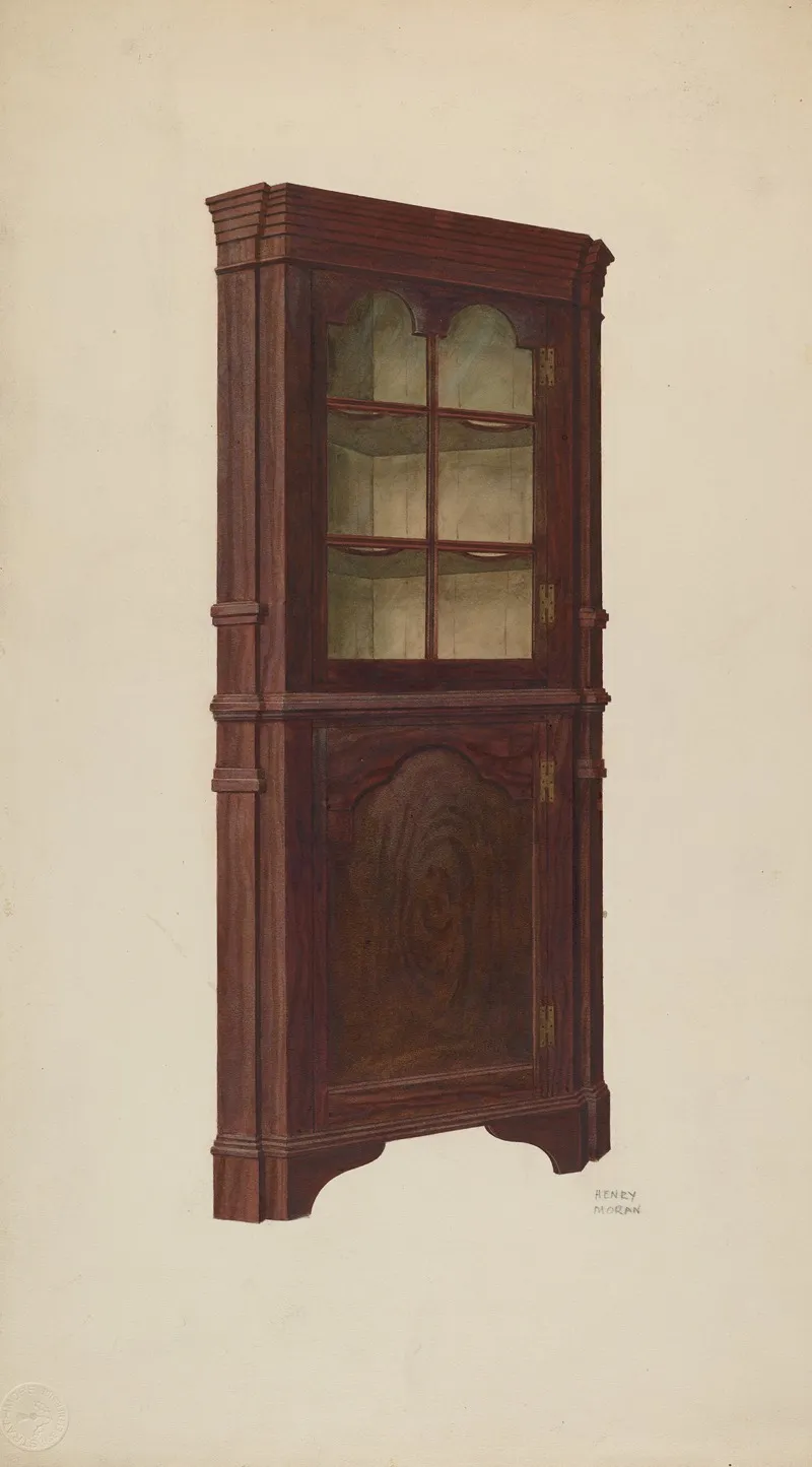 Corner Cupboard 11 Wall Art by Henry Moran - High-Resolution Digital Print