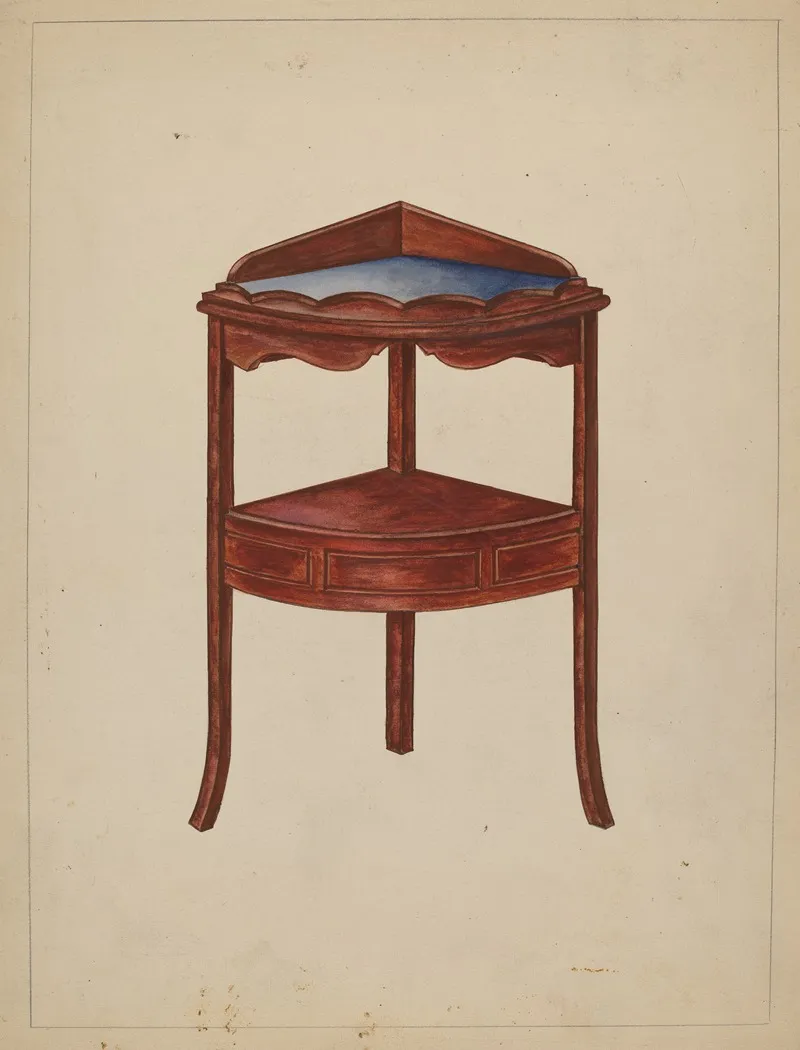 Corner Wash Stand 2