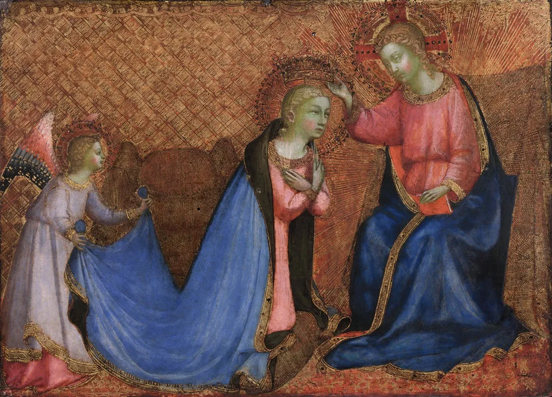 Coronation Of The Virgin 2 Wall Art by Fra Angelico - High-Resolution Digital Print