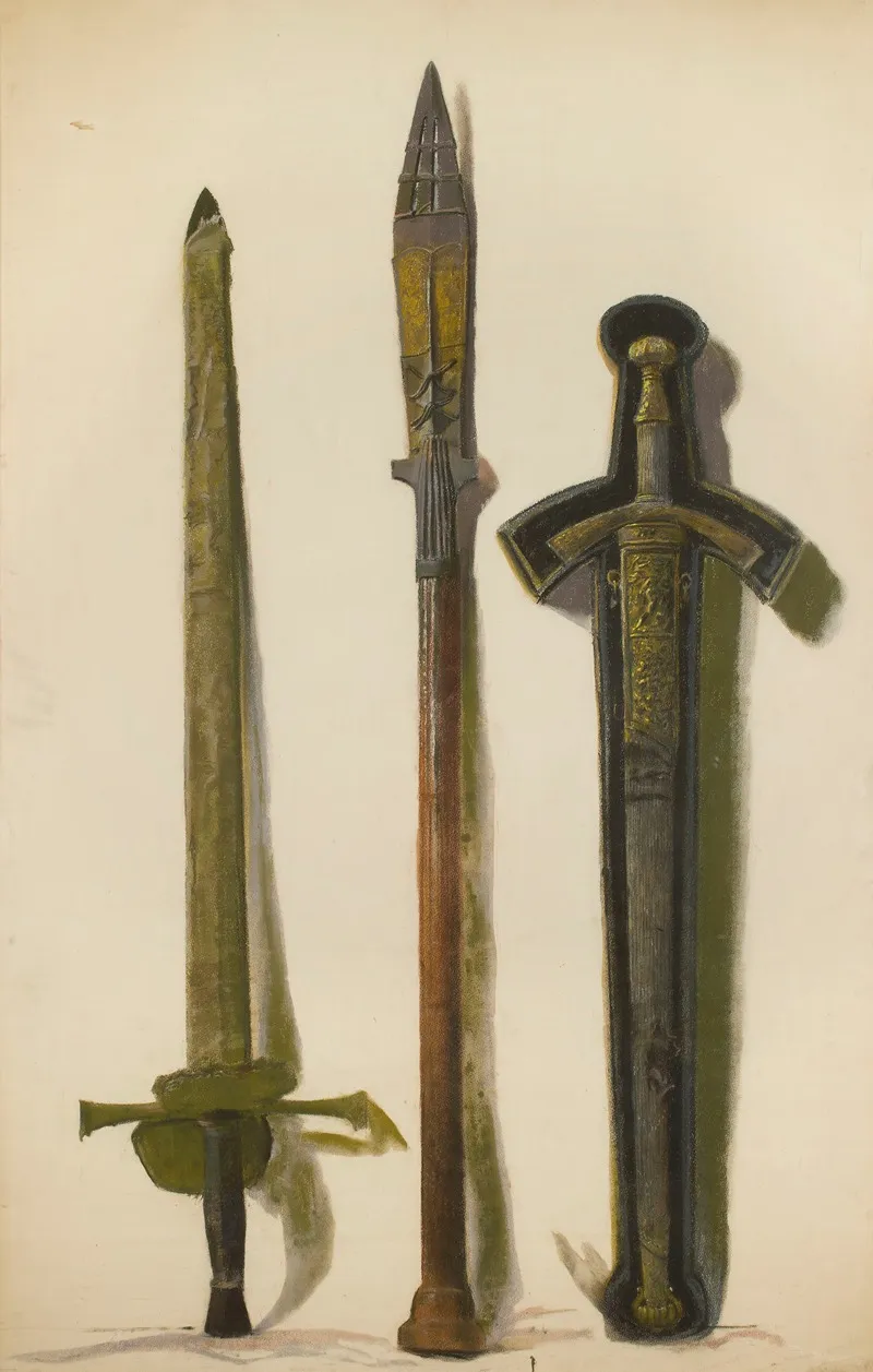 Coronation Sword Of Augustus Iii The Lance Of St Maurice And The Sword Of Sigismund Augustus