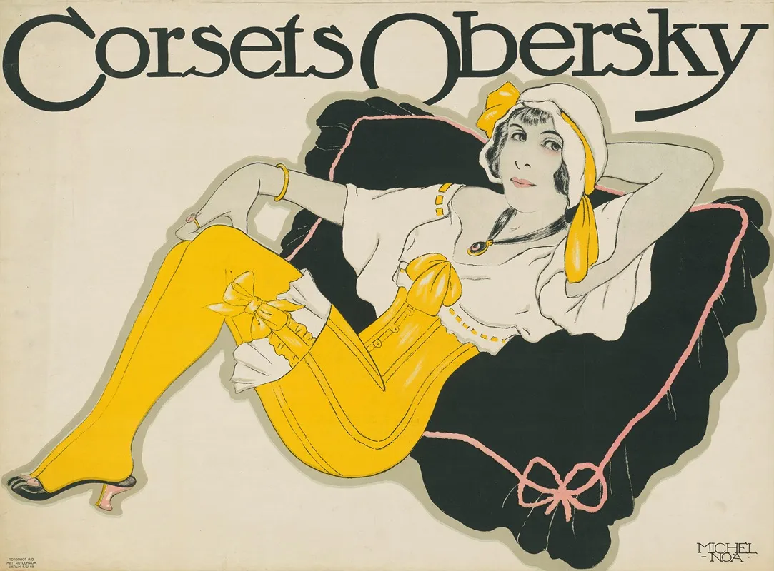 Corsets Obersky 2 Wall Art by Michel Noa - High-Resolution Digital Print