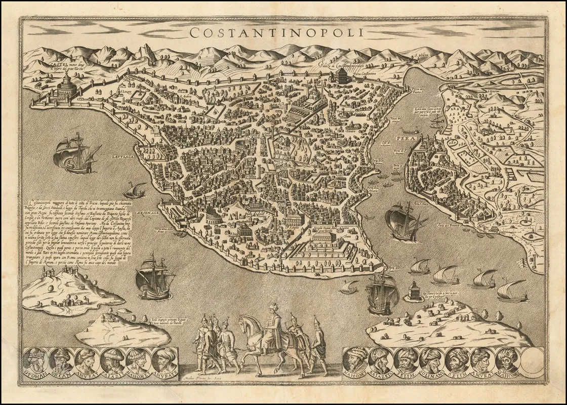 Costantinopoli Wall Art by Matteo Florimi - High-Resolution Digital Print