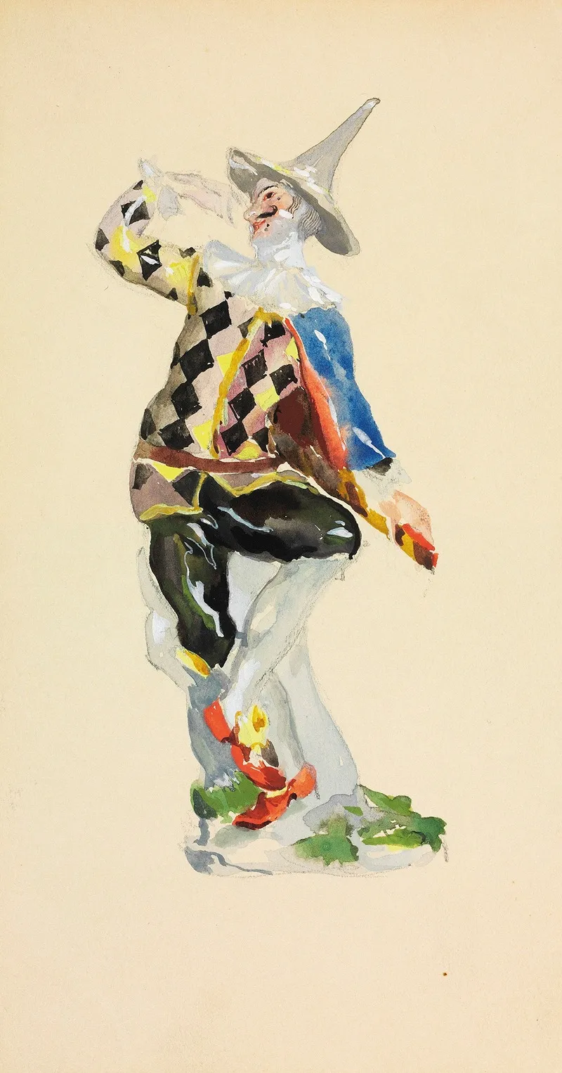 Costume Design For A Jester