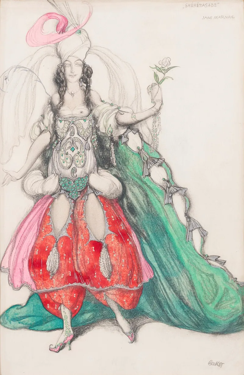 Costume Design For Jane Marnac