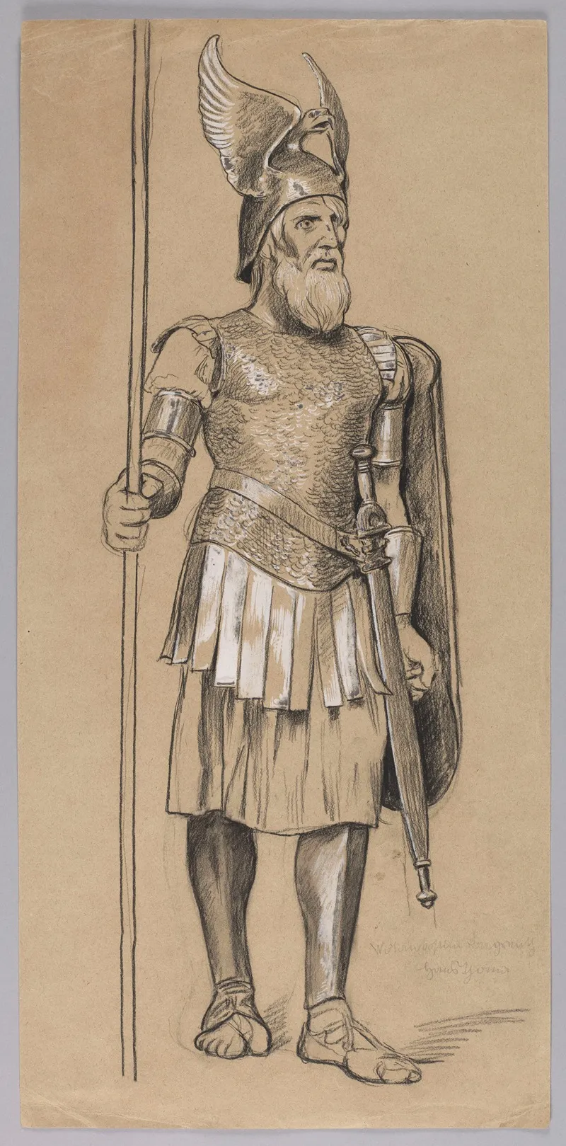 Costume Design For Wotan As The God Of War 2