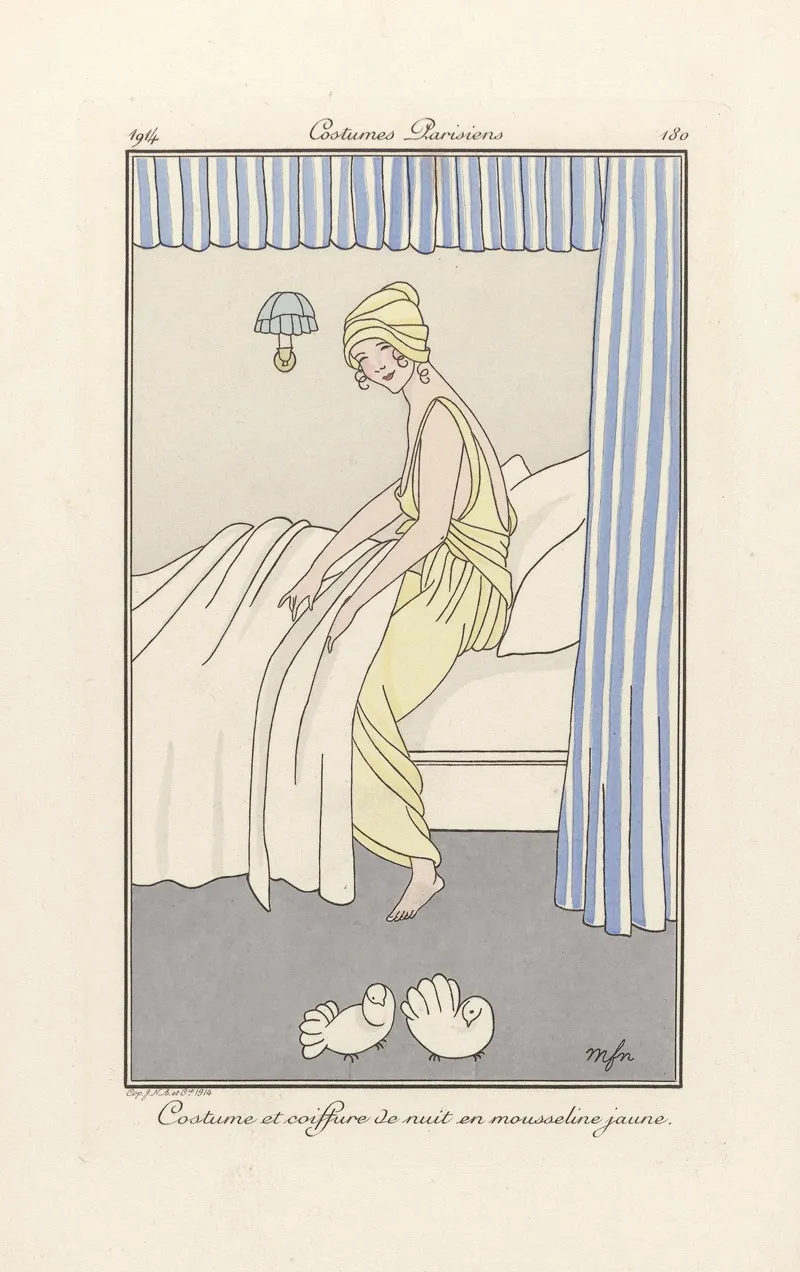 Costume Et Coiffure De Nuit 2