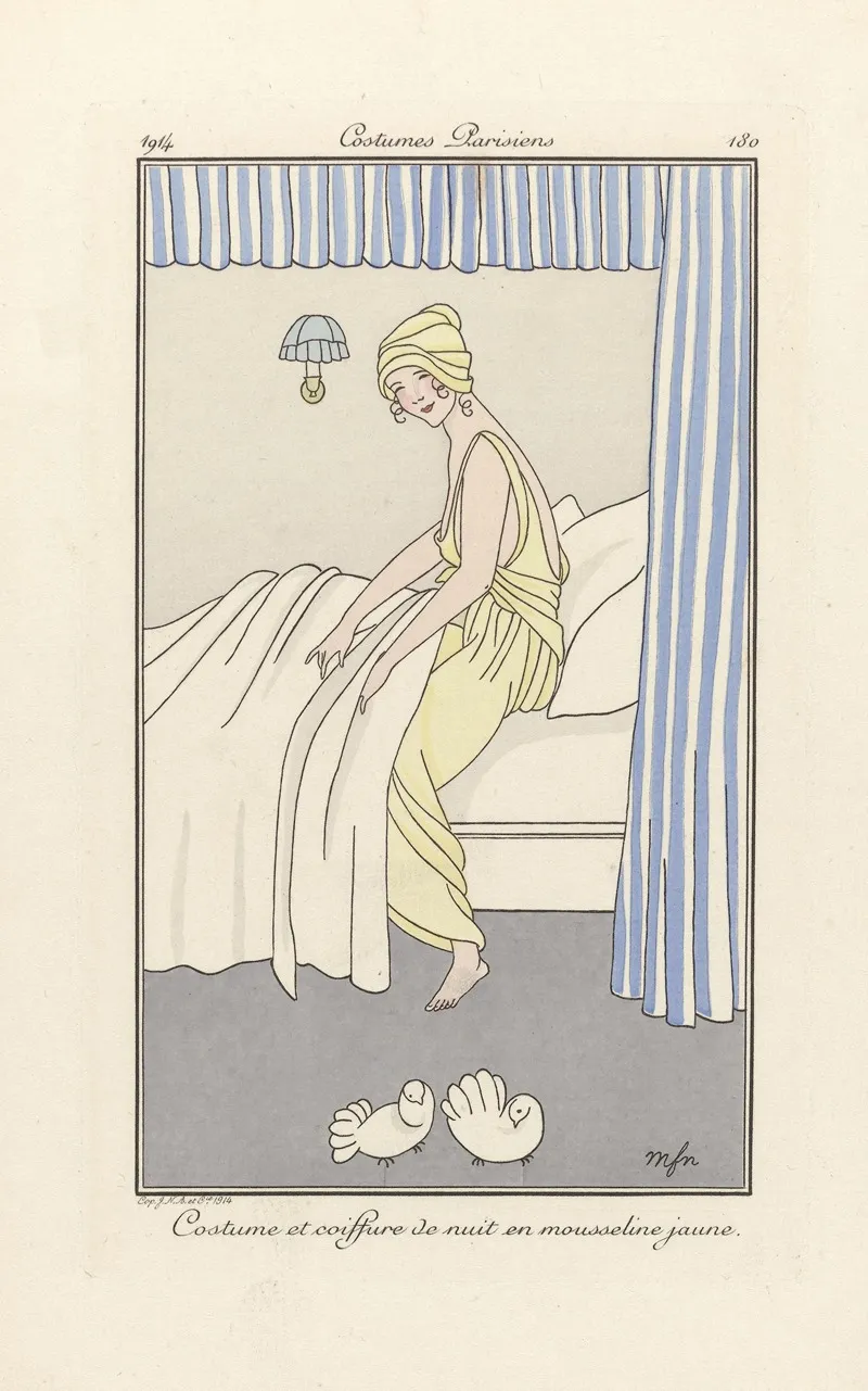 Costume Et Coiffure De Nuit 3