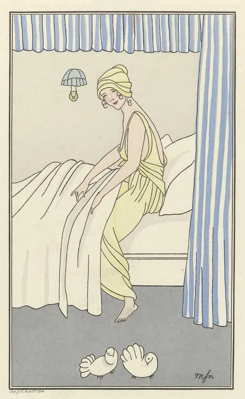 Costume Et Coiffure De Nuit