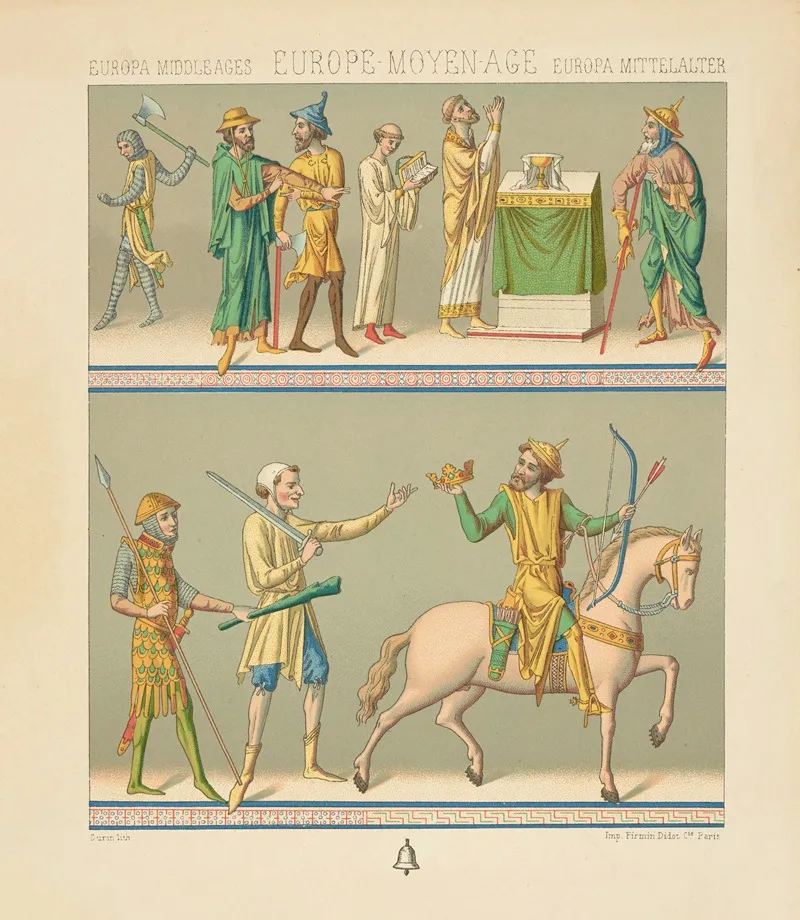 Costumes Civils Militaires Et Religieux