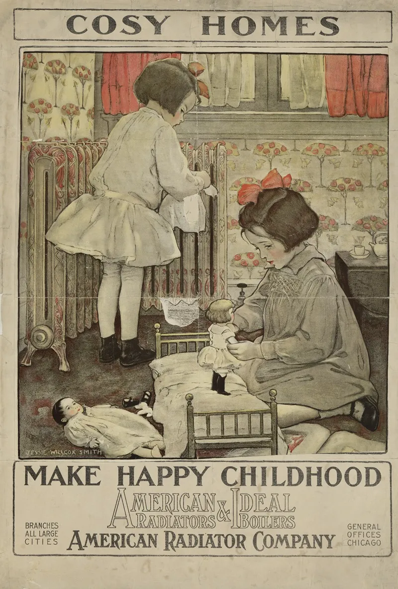 Cosy Homes Make Happy Childhood American Radiators Ideal Boilers