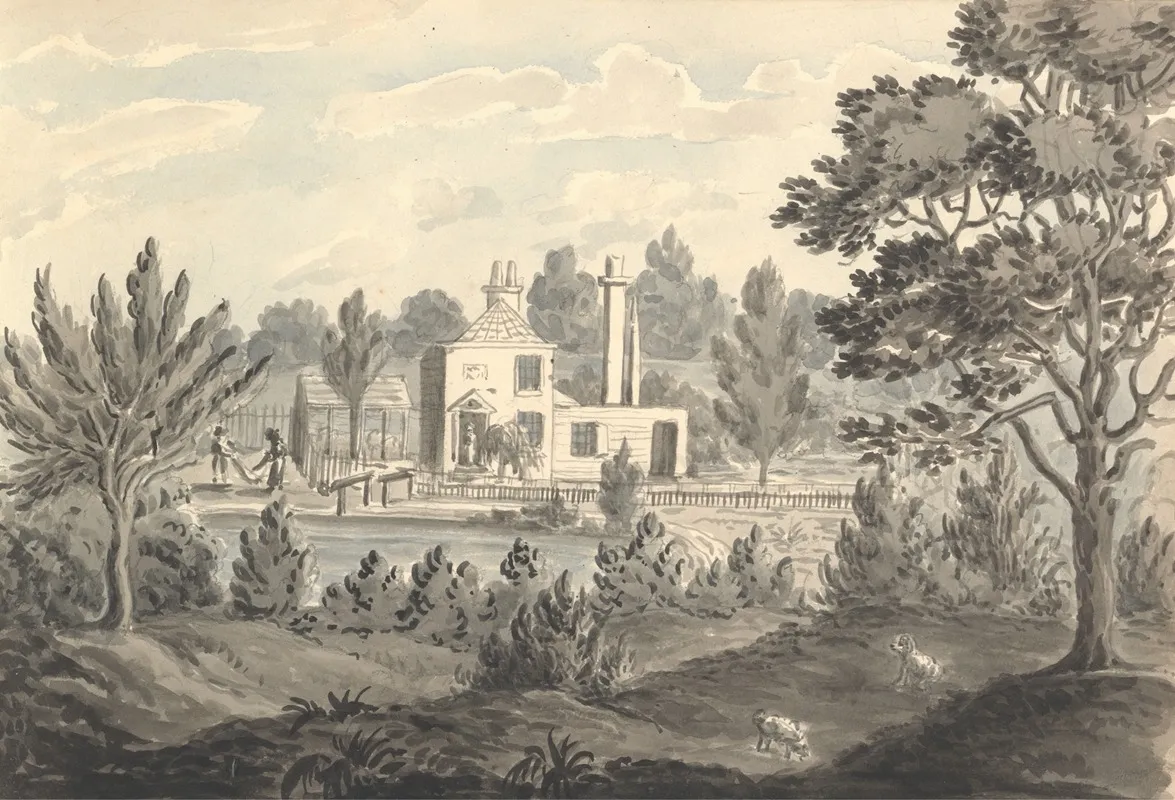 Cottage Near Snaresbroke May 11th 1829