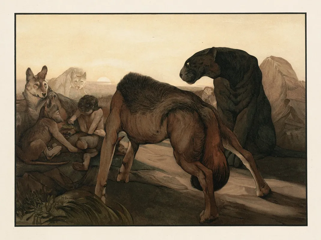 Council Rock 2 Wall Art by Charles Maurice Detmold - High-Resolution Digital Print
