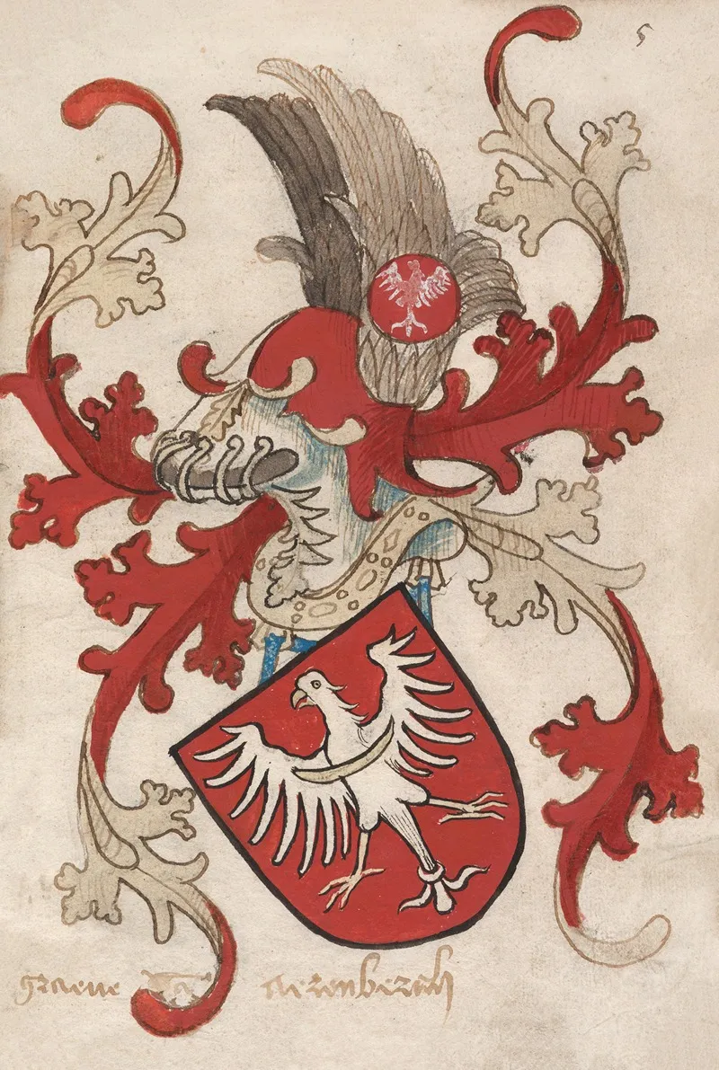 Count Of Arnsberg Wall Art by Herald of Nassau-Vianden - High-Resolution Digital Print