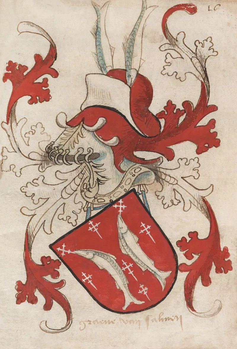 Count Of Salm Wall Art by Herald of Nassau-Vianden - High-Resolution Digital Print