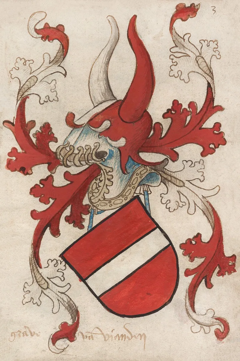 Count Of Vianden Wall Art by Herald of Nassau-Vianden - High-Resolution Digital Print