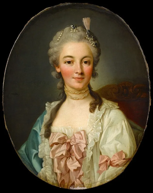 Countess Teresa Kinska Poniatowska Wall Art by Per Krafft the Elder - High-Resolution Digital Print
