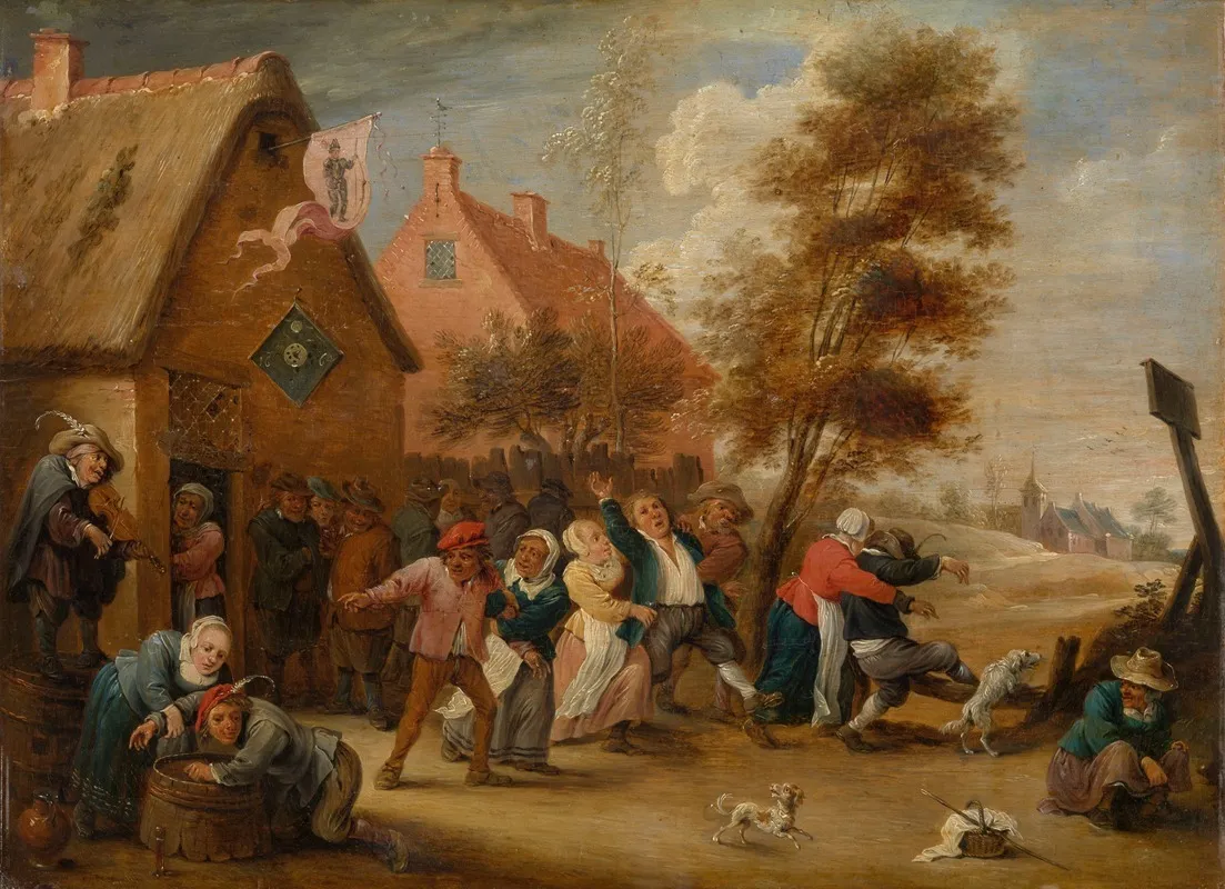 Country Fair 3 Wall Art by Abraham Teniers - High-Resolution Digital Print