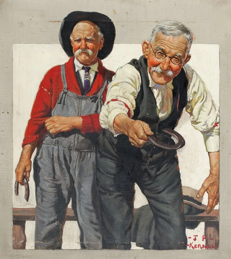 Country Gentleman Wall Art by Joseph Francis Kernan - High-Resolution Digital Print