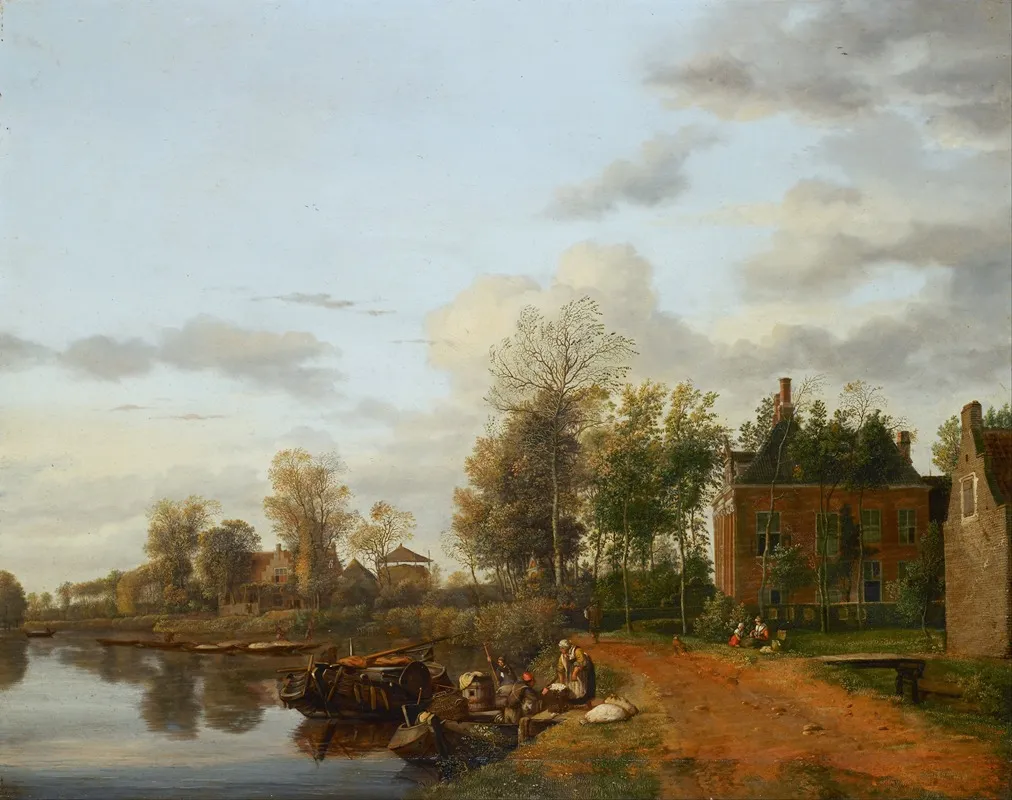 Country House On The Vliet Near Delft