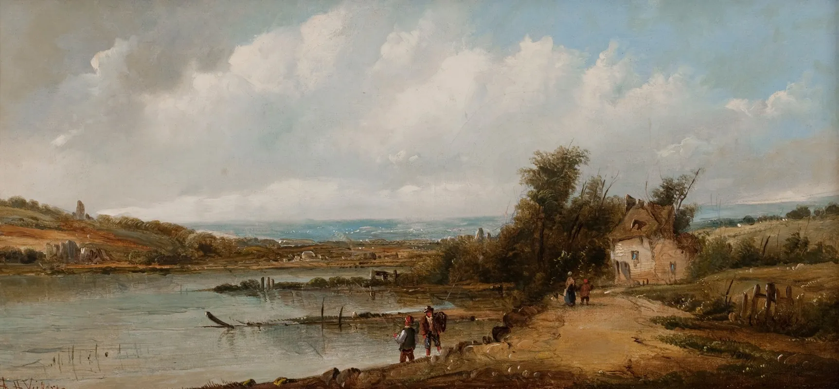 Country Landscape 2 Wall Art by Alfred H. Vickers - High-Resolution Digital Print