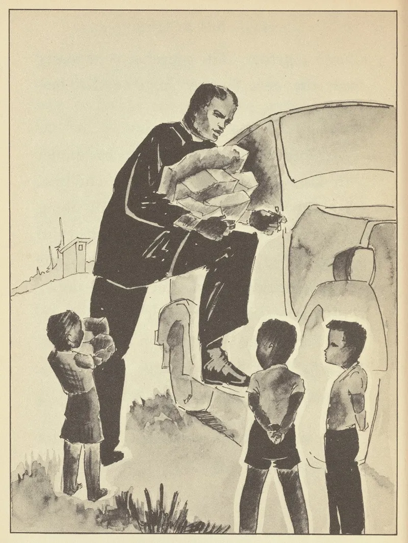 Country Life Stories Some Rural Community Helpers Pl21 Wall Art by Vernon Winslow - High-Resolution Digital Print