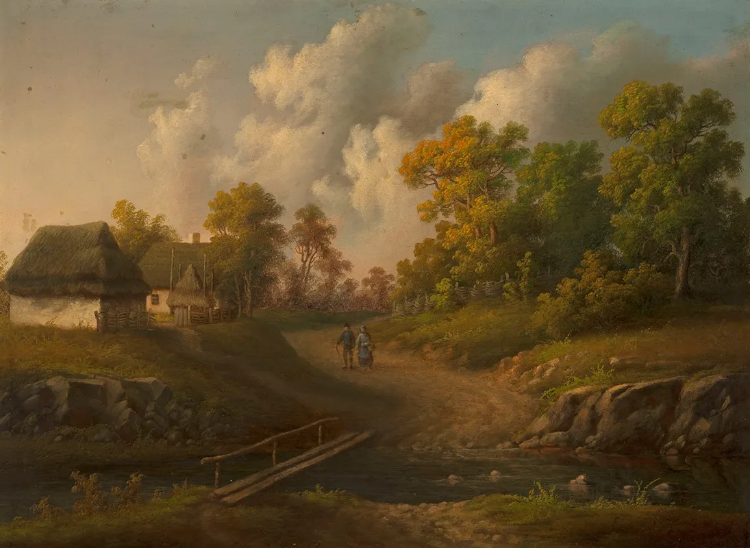 Countryside Landscape 3 Wall Art by Edward Drdacki - High-Resolution Digital Print
