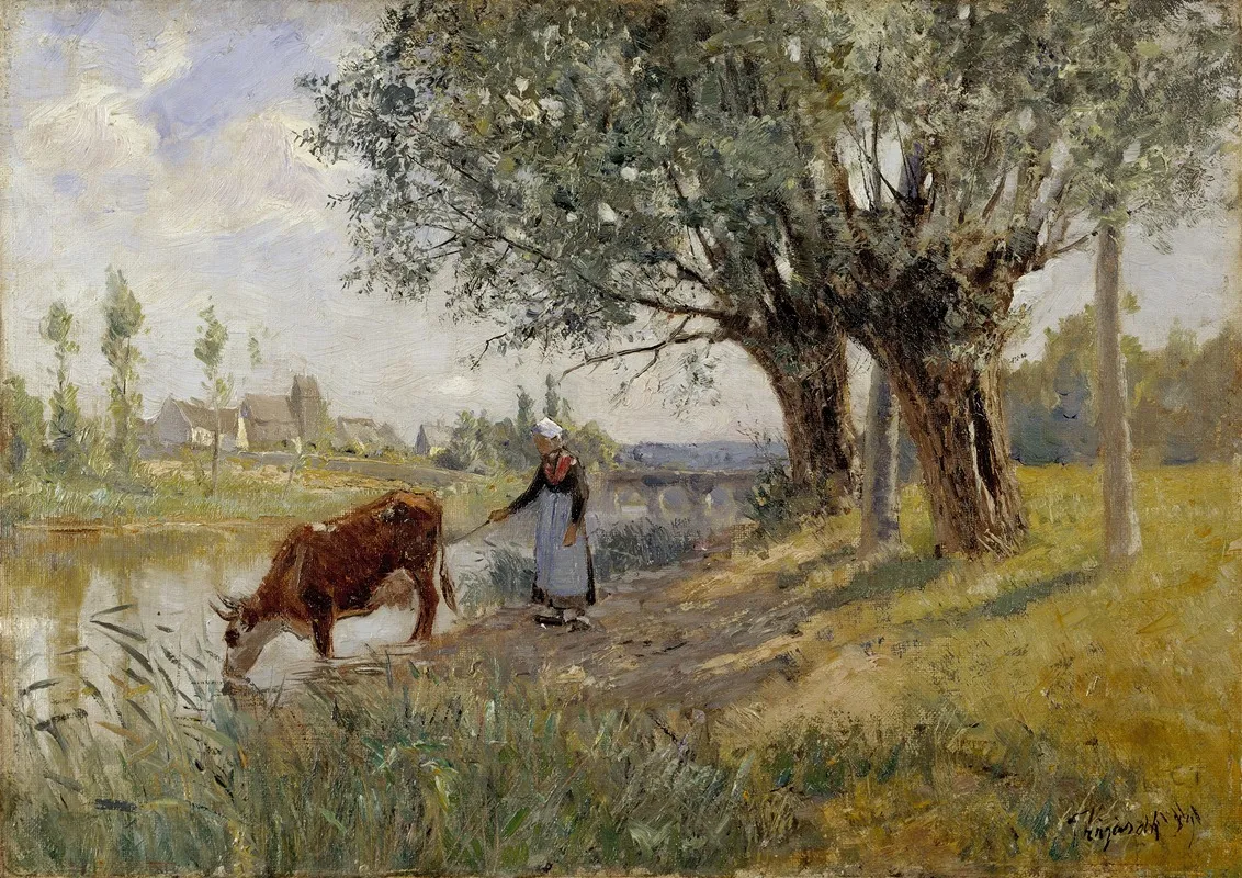 Countryside Near Grez Sur Loing